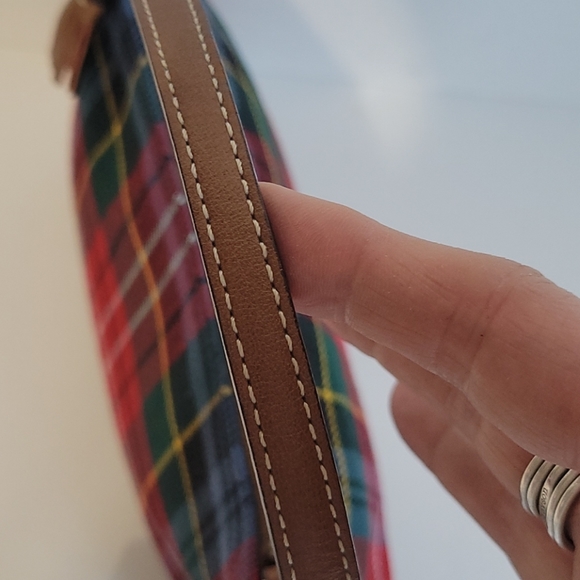 Coach Vintage Tartan Plaid 100% Wool Purse - Picture 8 of 12
